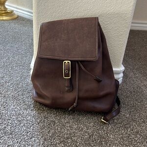 Coach backpack purse